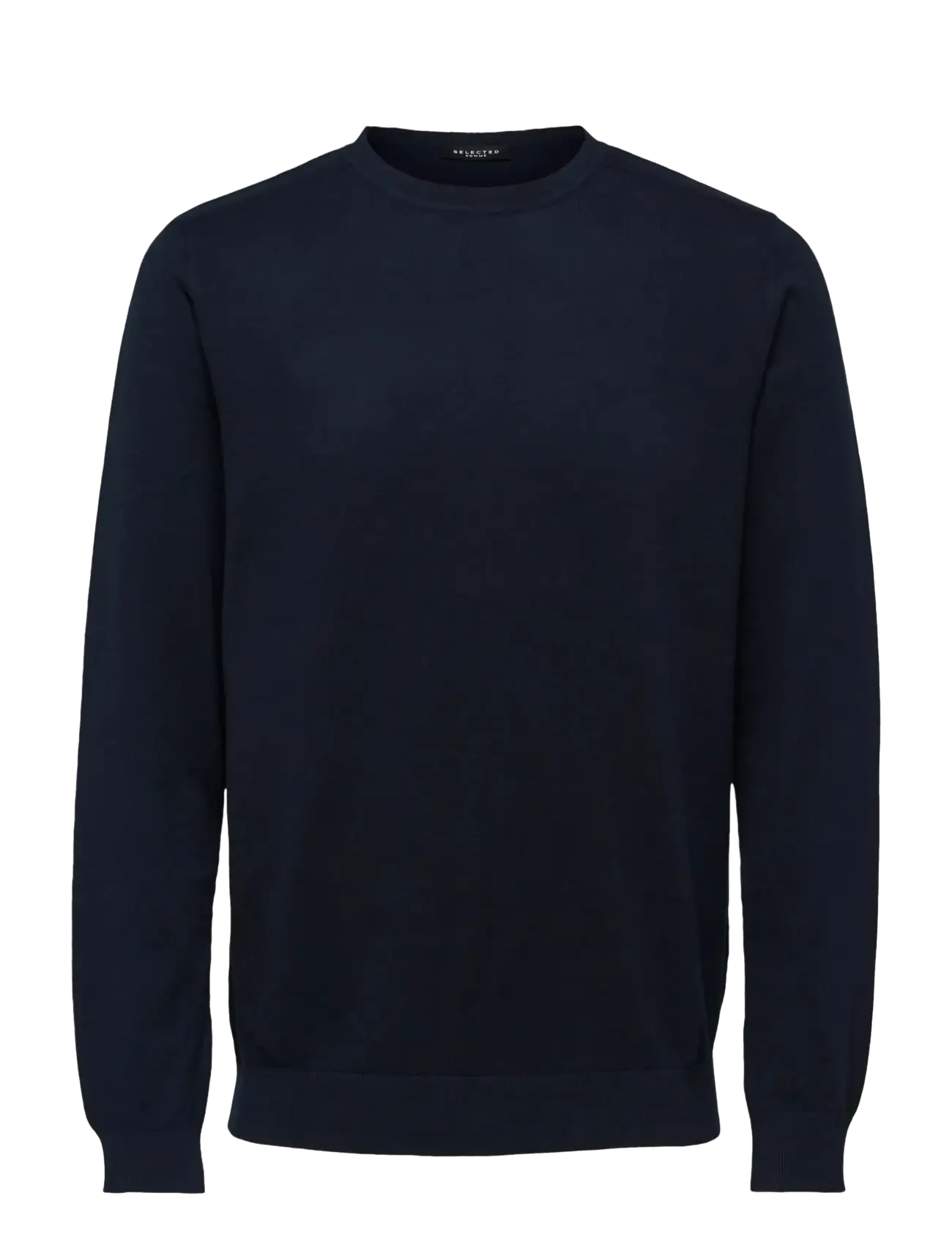 SLHBERG CREW NECK NOOS - NAVY BLAZER