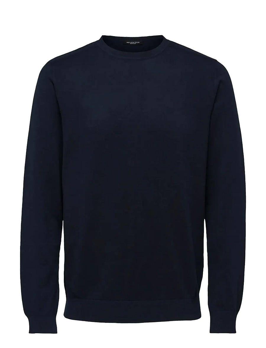 Selected - SLMBERG CREW NECK NOOS - rundhals - navy blazer - 1