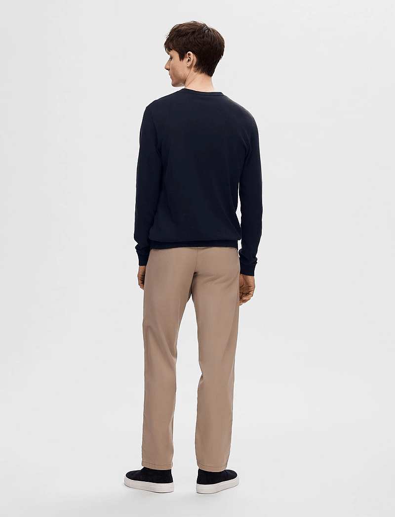 Selected - SLHBERG CREW NECK NOOS - rund hals - navy blazer - 3