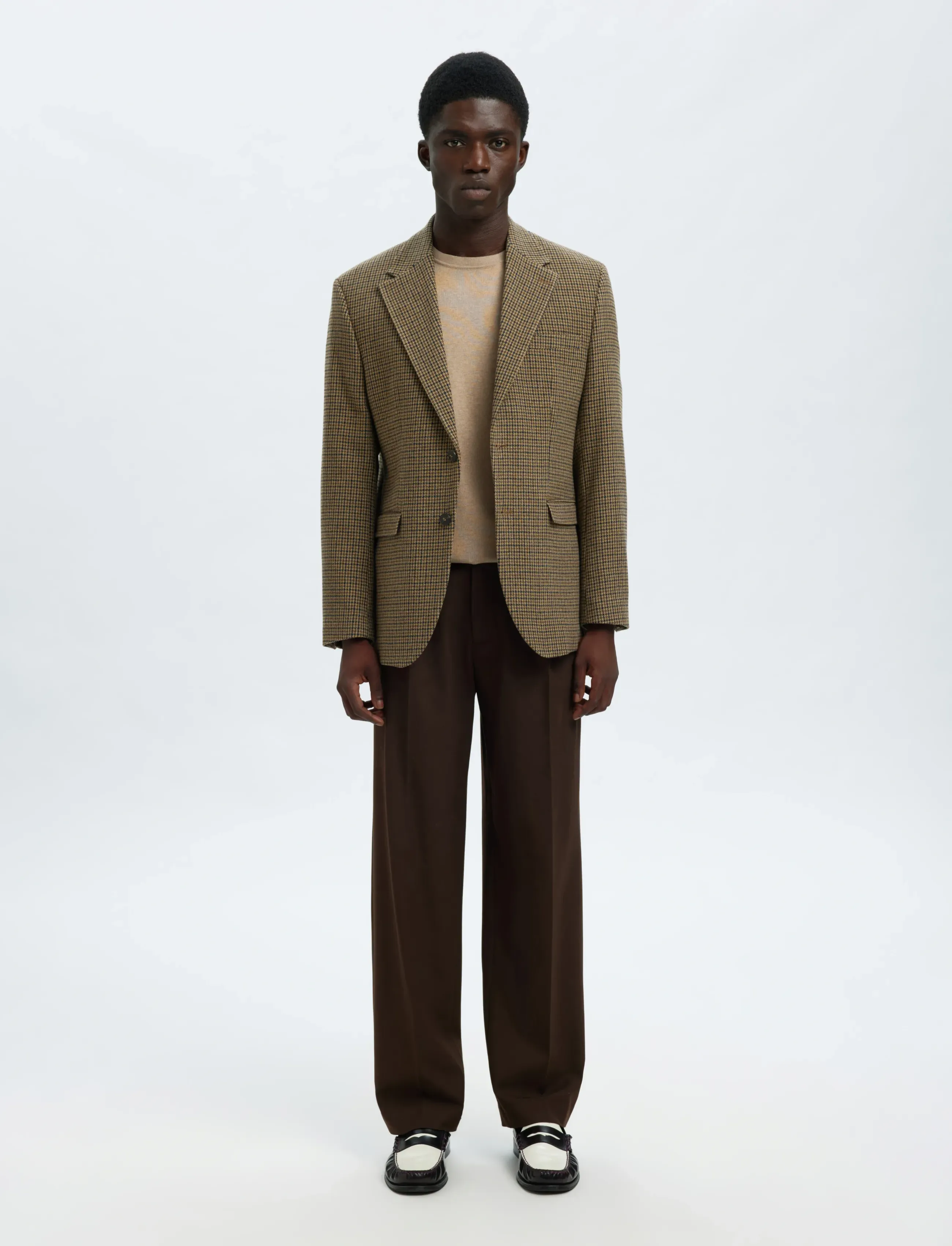 Selected - SLMBERG CREW NECK NOOS - rund hals - savannah tan - 4