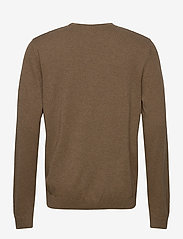 Selected Homme - SLHBERG CREW NECK NOOS - basic knitwear - teak - 1