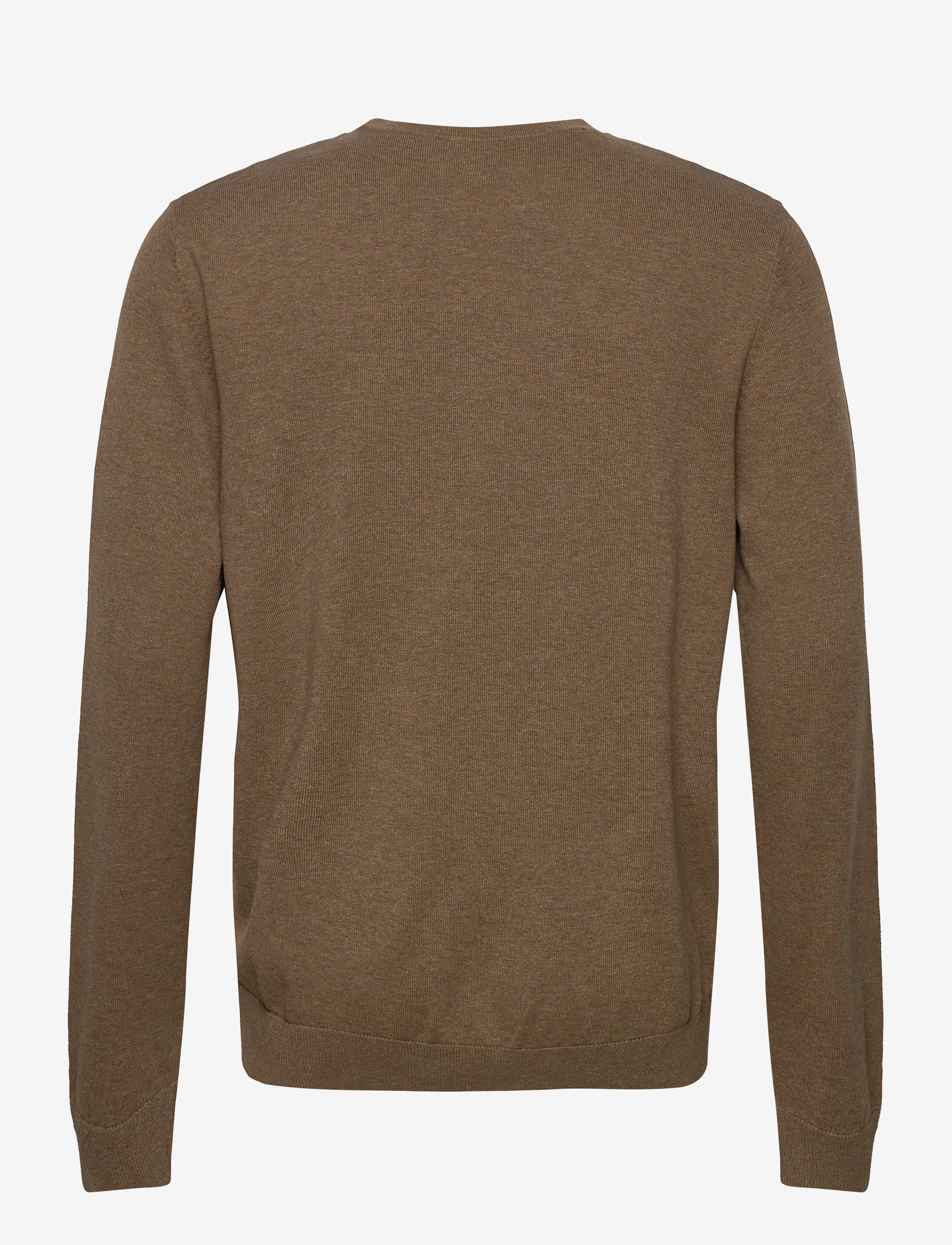 Selected - SLMBERG CREW NECK NOOS - rundhals - teak - 2