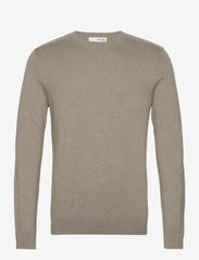 Selected Homme - SLHBERG CREW NECK NOOS - perusneuleet - vetiver - 0