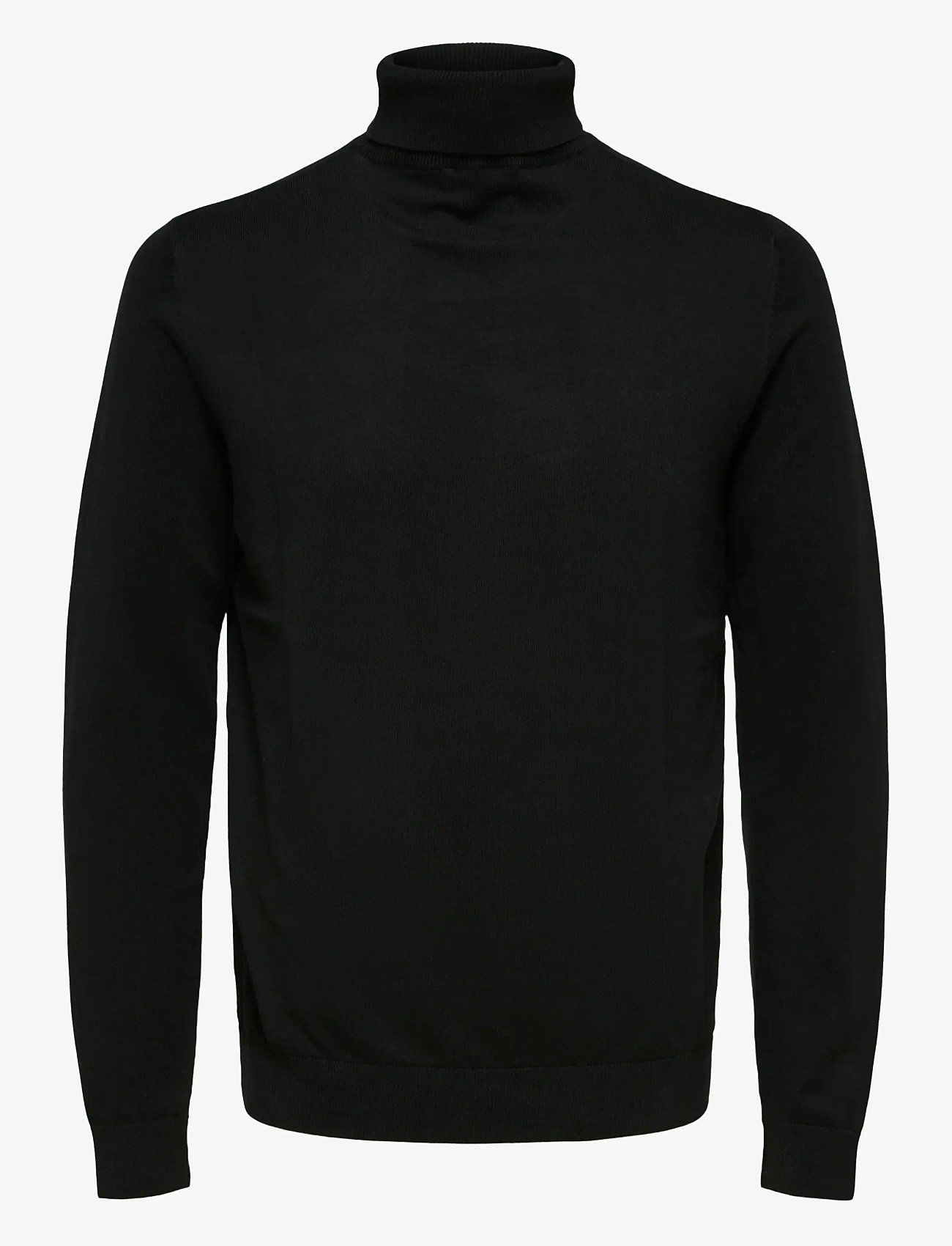 Selected - SLHBERG ROLL NECK NOOS - polokrage - black - 1