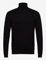 Selected Homme - SLHBERG ROLL NECK B - perusneuleet - black - 0