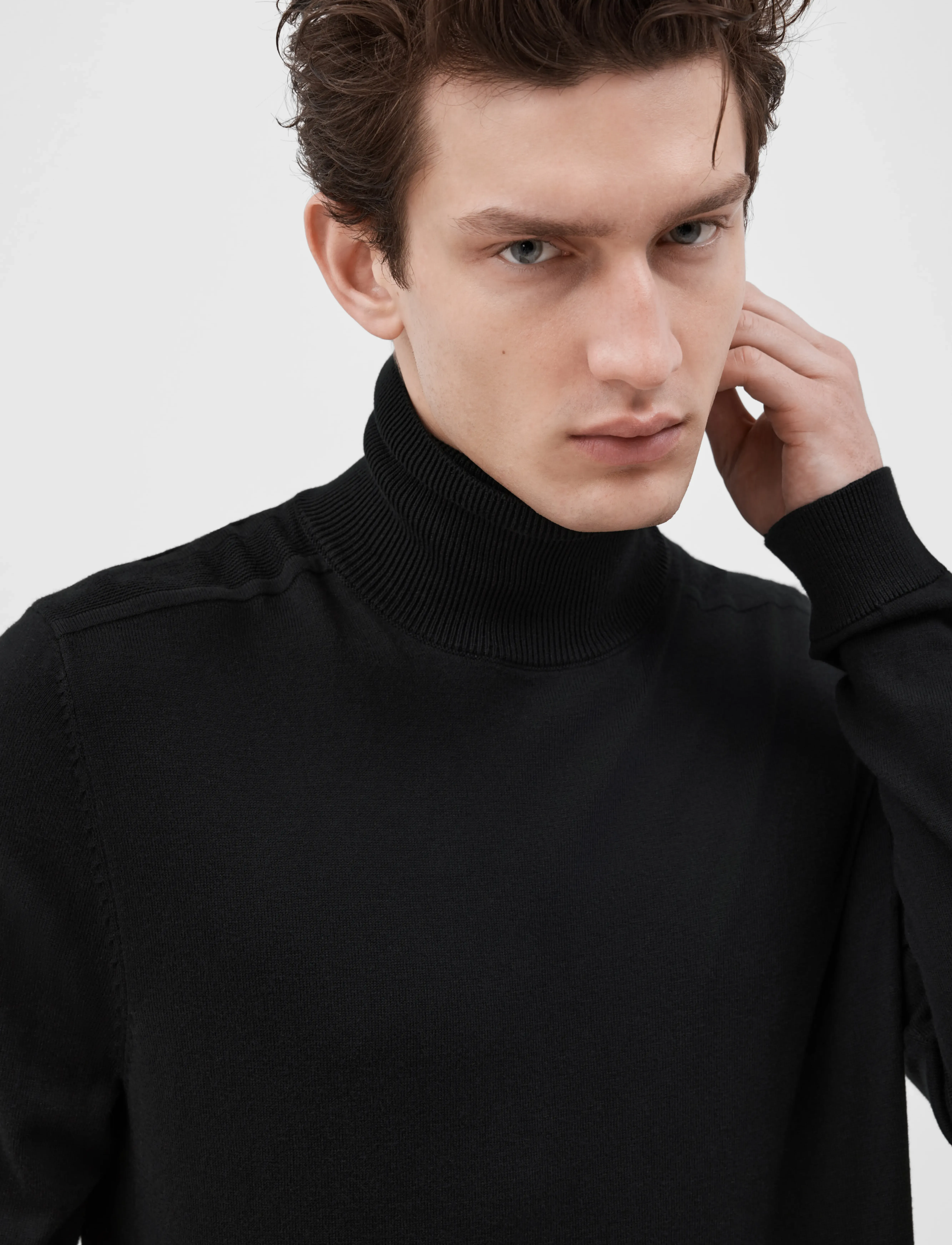 SELECTED Slhberg Roll Neck Noos polotröjor herr – bild 5