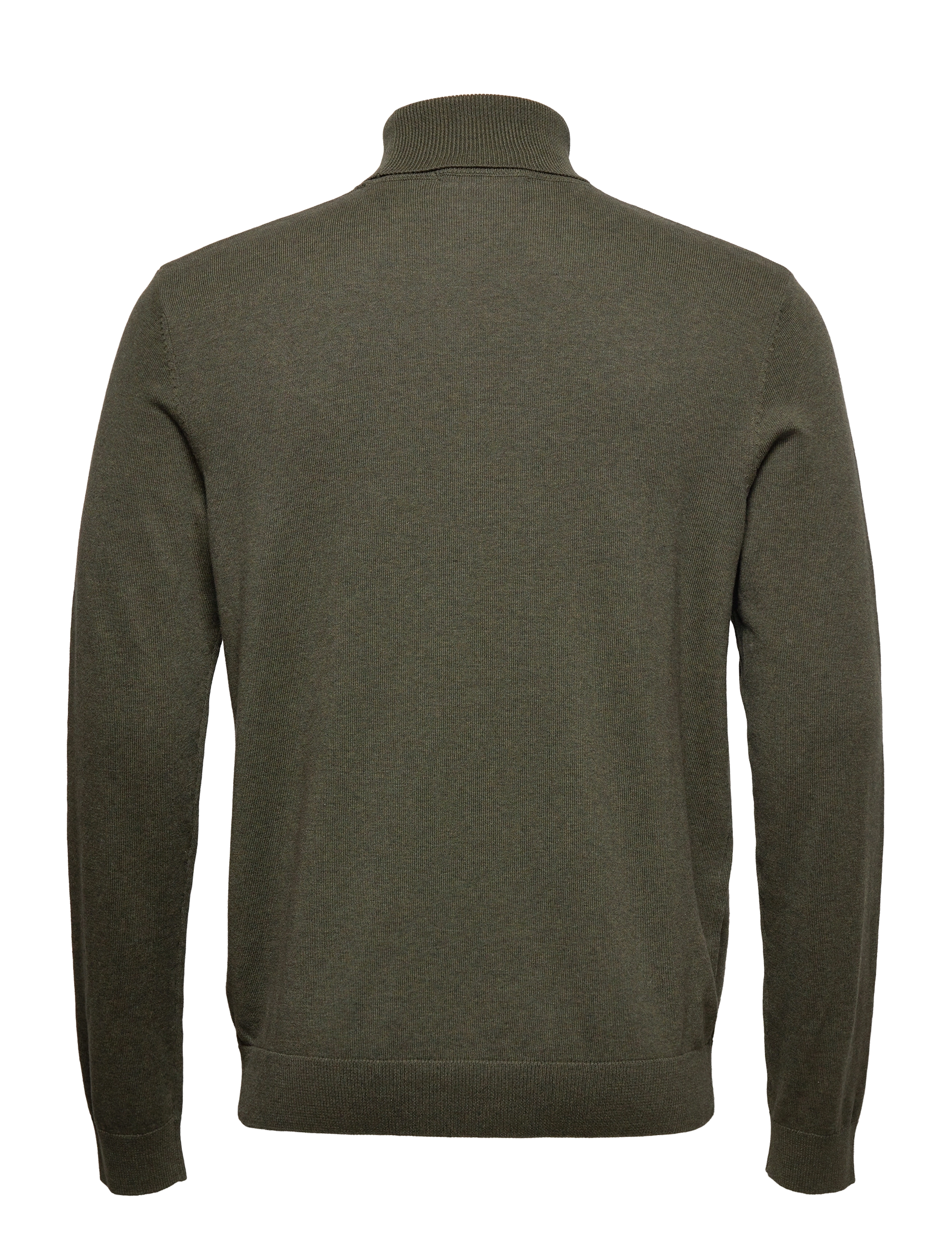 Selected - SLHBERG ROLL NECK NOOS - poolokaulus - forest night - 1