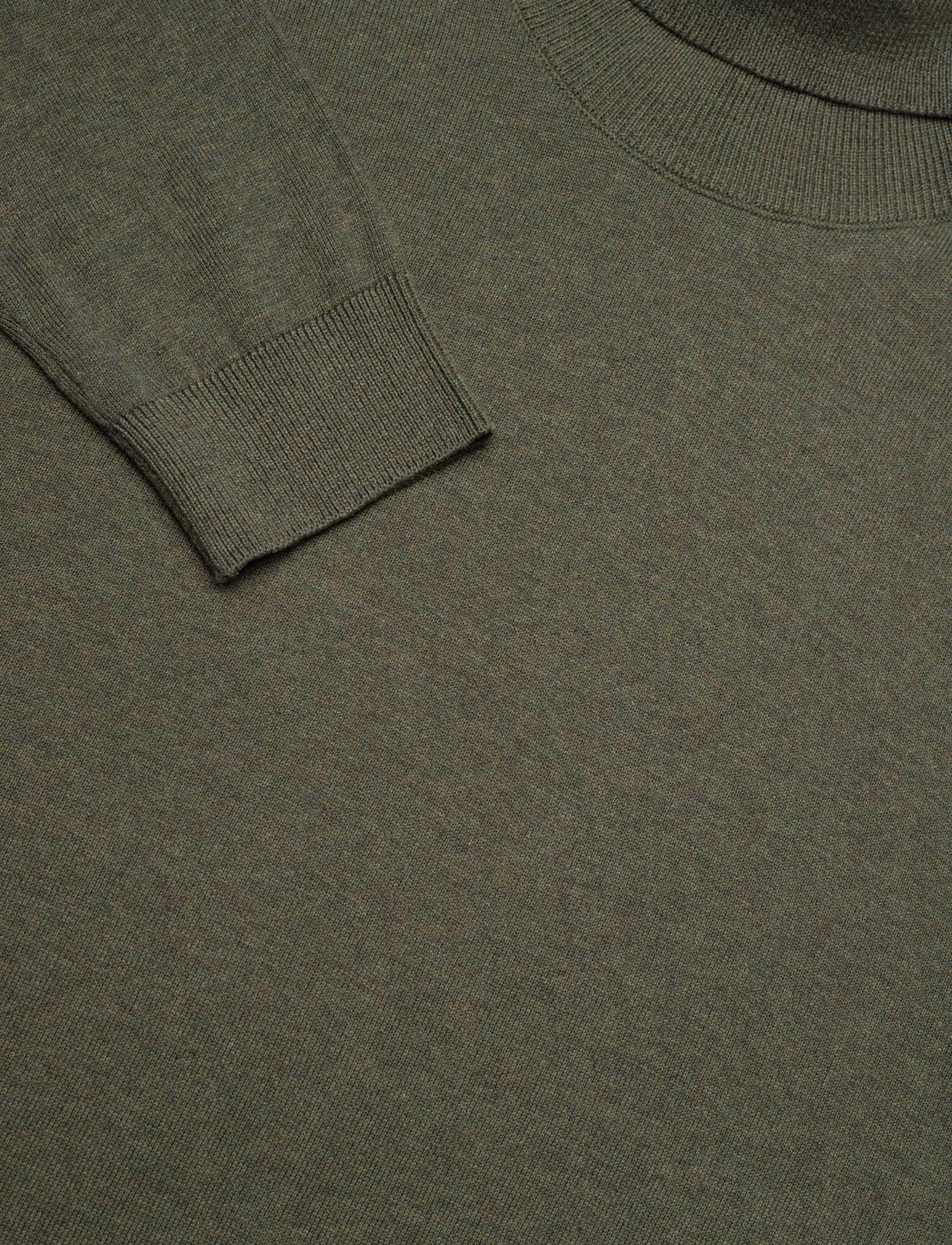 Selected - SLHBERG ROLL NECK NOOS - poolokaulus - forest night - 2