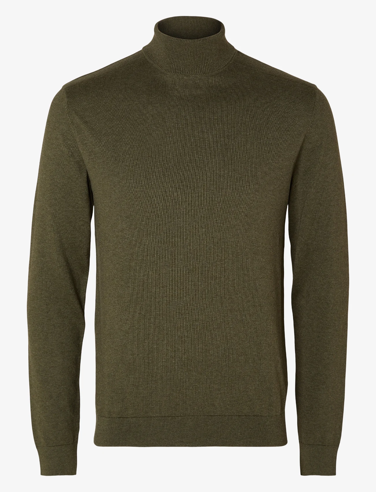 Selected Homme - SLHBERG ROLL NECK B - perusneuleet - ivy green - 0