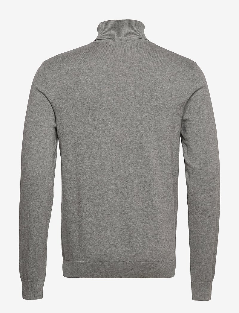 Selected - SLHBERG ROLL NECK NOOS - rullekraver - medium grey melange - 2