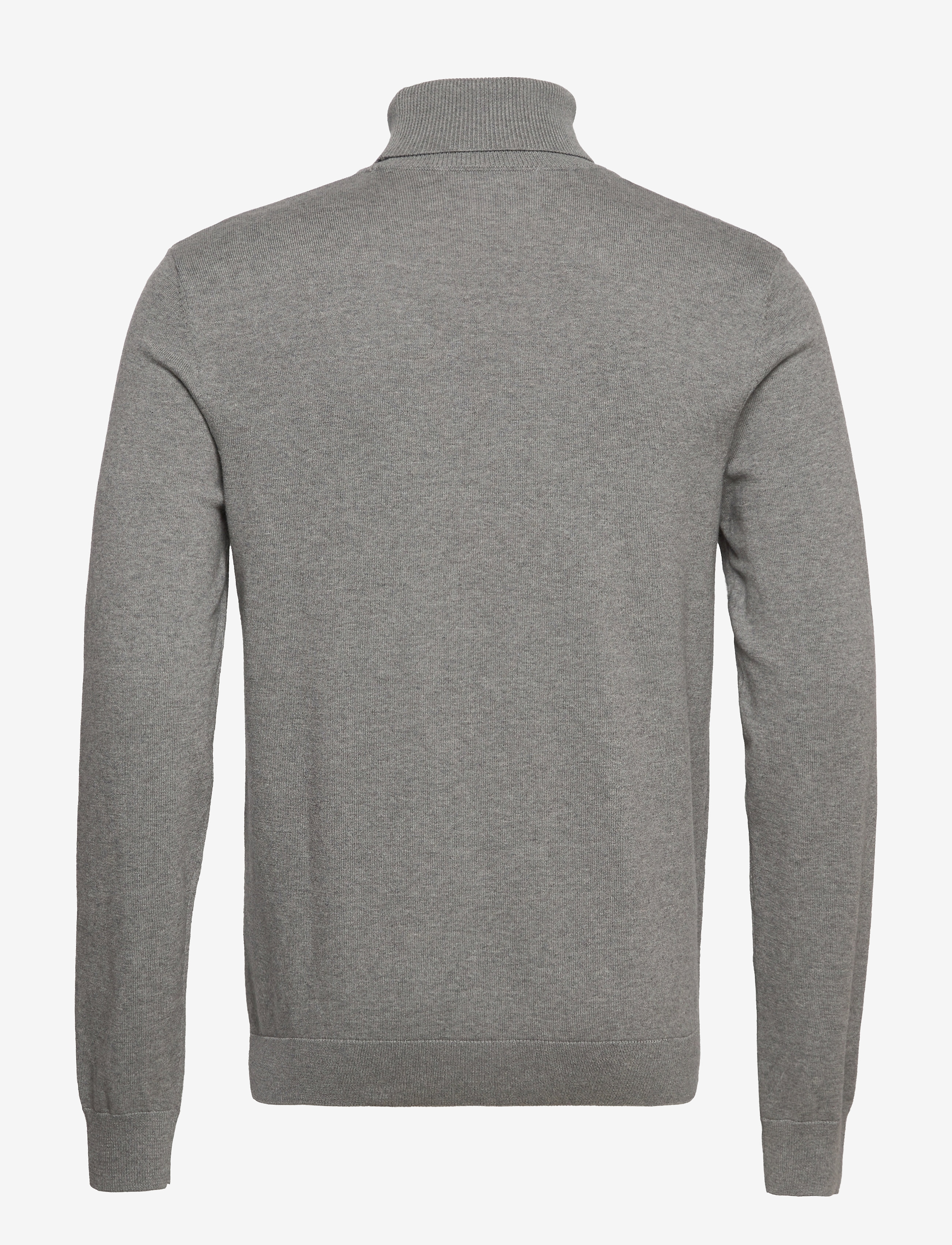 Selected - SLHBERG ROLL NECK NOOS - polokrage - medium grey melange - 2