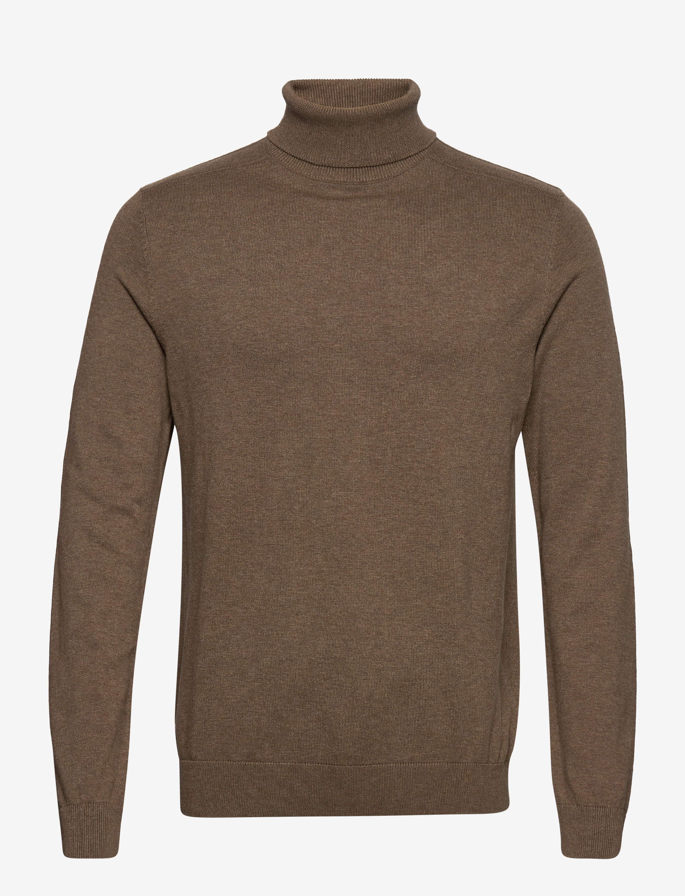 SELECTED Slhberg Roll Neck Noos Braun - XL - Herren
