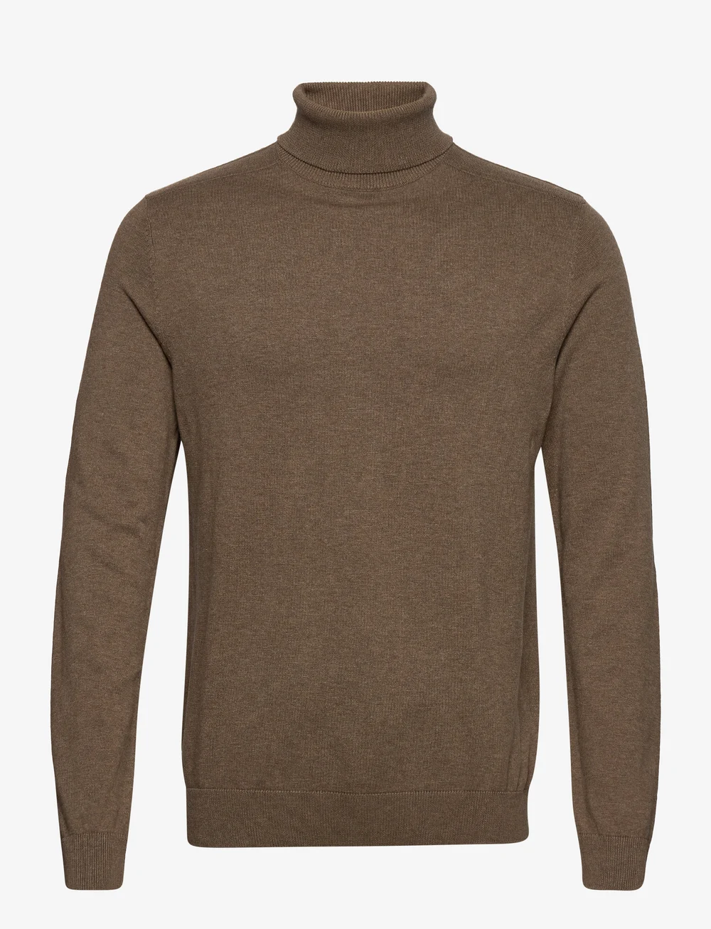 Selected - SLHBERG ROLL NECK NOOS - polokrage - teak - 1