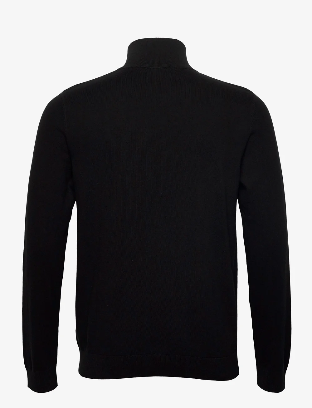 Selected - SLHBERG LS HALF ZIP NOOS - halfzip strik - black - 2