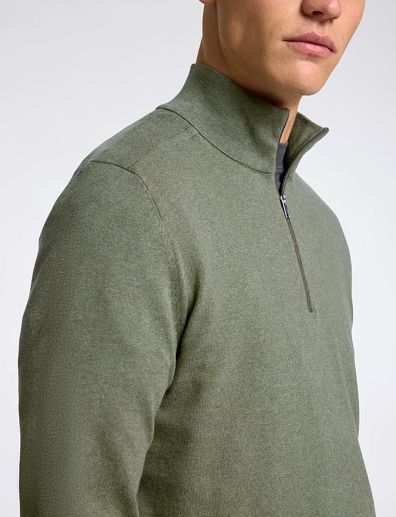 Selected - SLMBERG LS HALF ZIP NOOS - halfzip strik - kalamata - 5