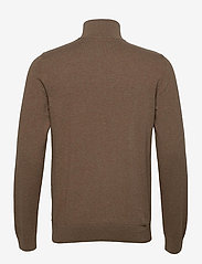 Selected Homme - SLHBERG HALF ZIP CARDIGAN NOOS - pullover mit halbem reißverschluss - teak - 2
