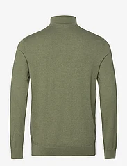 Selected Homme - SLHBERG HALF ZIP CARDIGAN NOOS - trøjer med lynlås - vineyard green - 1