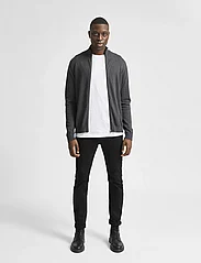 Selected Homme - SLHBERG FULL ZIP CARDIGAN NOOS - birthday gifts - antracit - 6