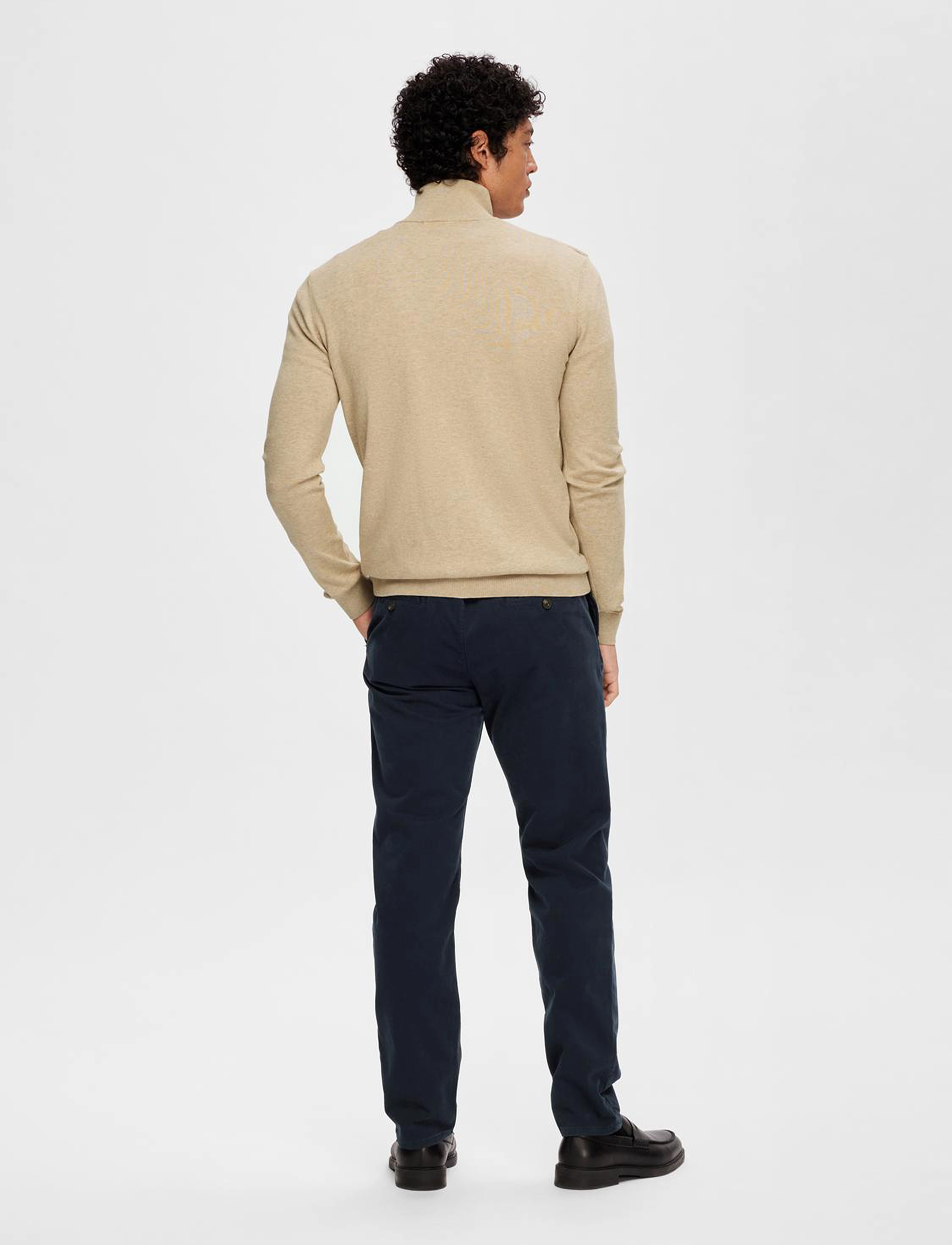Selected - SLMBERG FULL ZIP CARDIGAN NOOS - fødselsdagsgaver - kelp - 3