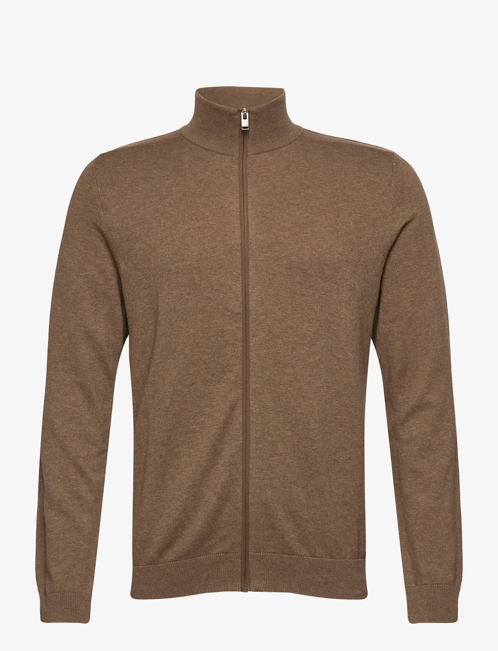 Selected - SLHBERG FULL ZIP CARDIGAN NOOS - full zip tröjor - teak - 2