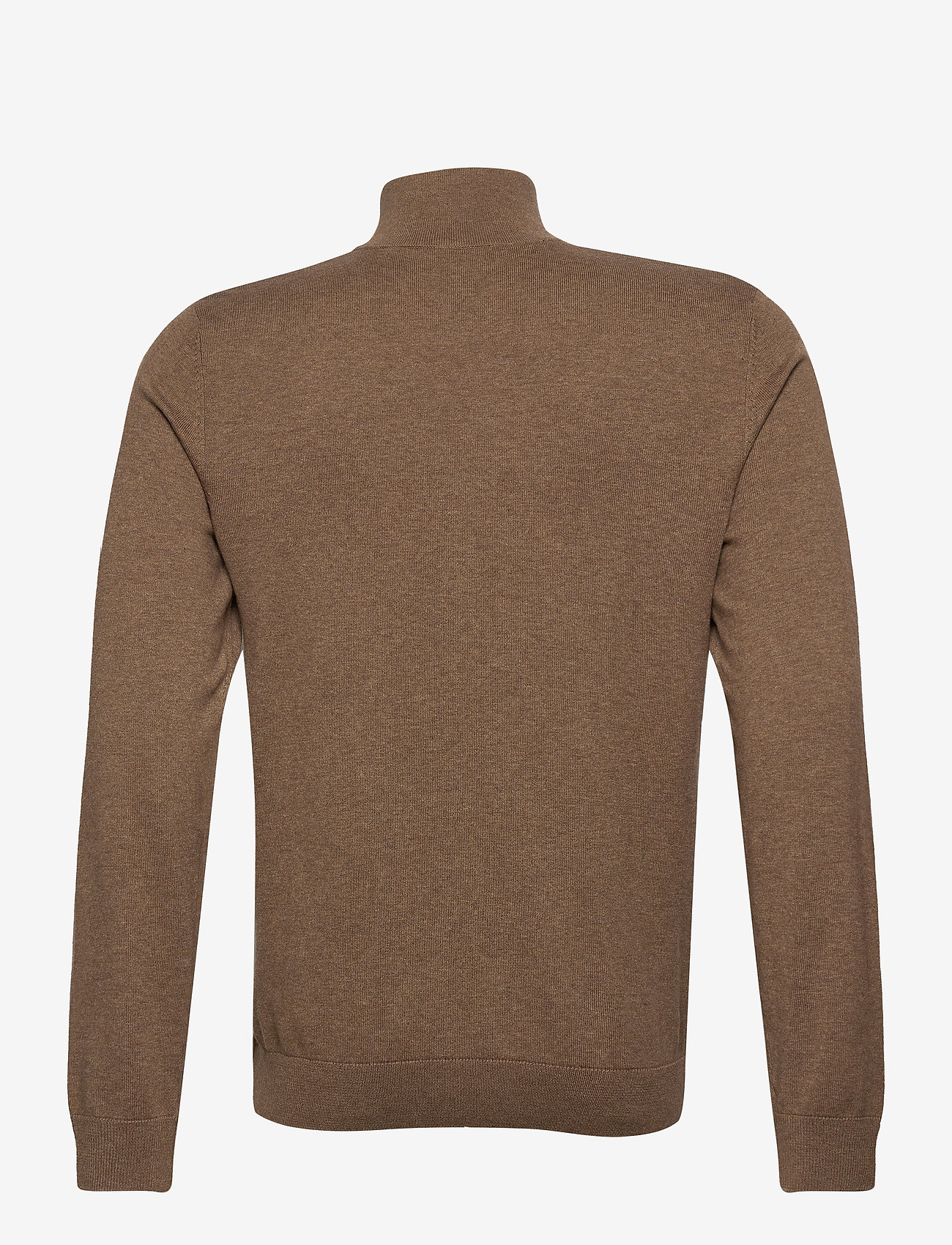 Selected - SLMBERG FULL ZIP CARDIGAN NOOS - full zip tröjor - teak - 3