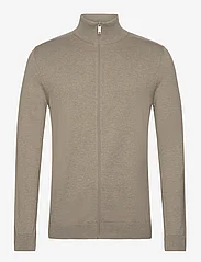 Selected Homme - SLHBERG FULL ZIP CARDIGAN NOOS - birthday gifts - vetiver - 0
