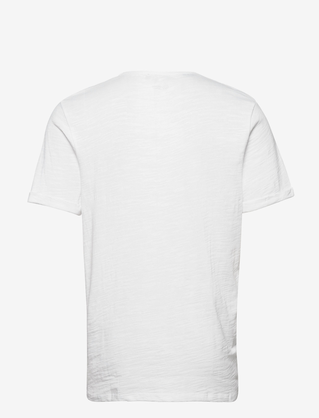Selected Homme - SLHFRED STRUCTURE SS O-NECK TEE B EX - bright white - 1