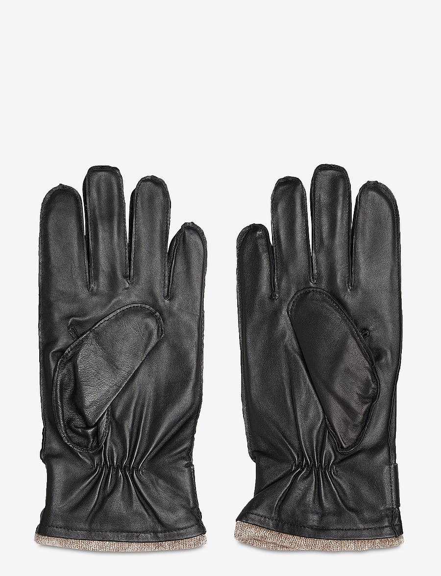Selected - SLMPOUL LEATHER GLOVES - shop efter anledning - black - 2