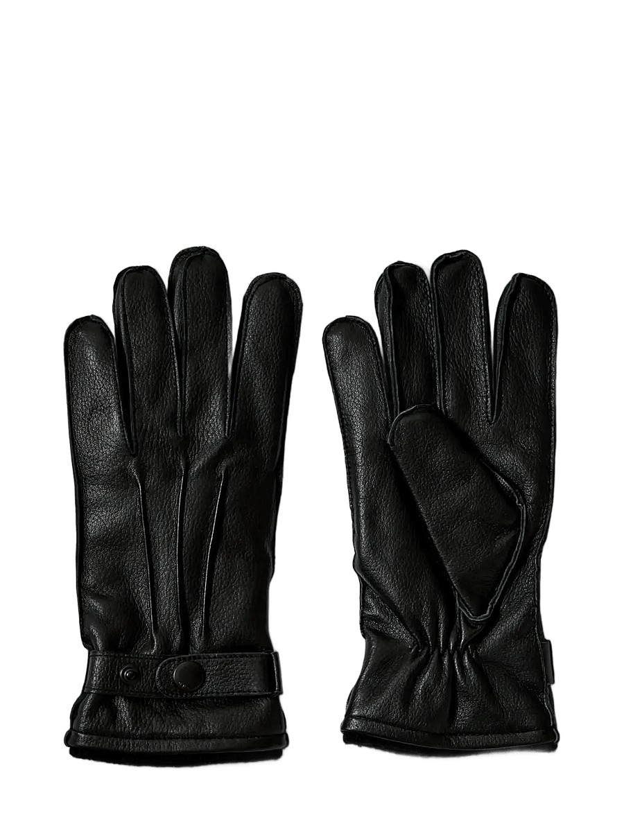 Selected - SLMPOUL LEATHER GLOVES - nach anlass kaufen - black - 2