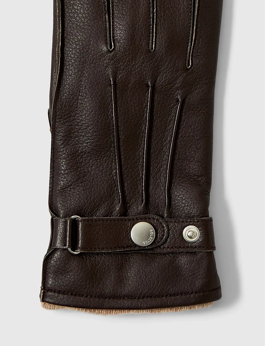 Selected - SLMPOUL LEATHER GLOVES - nach anlass kaufen - demitasse - 2