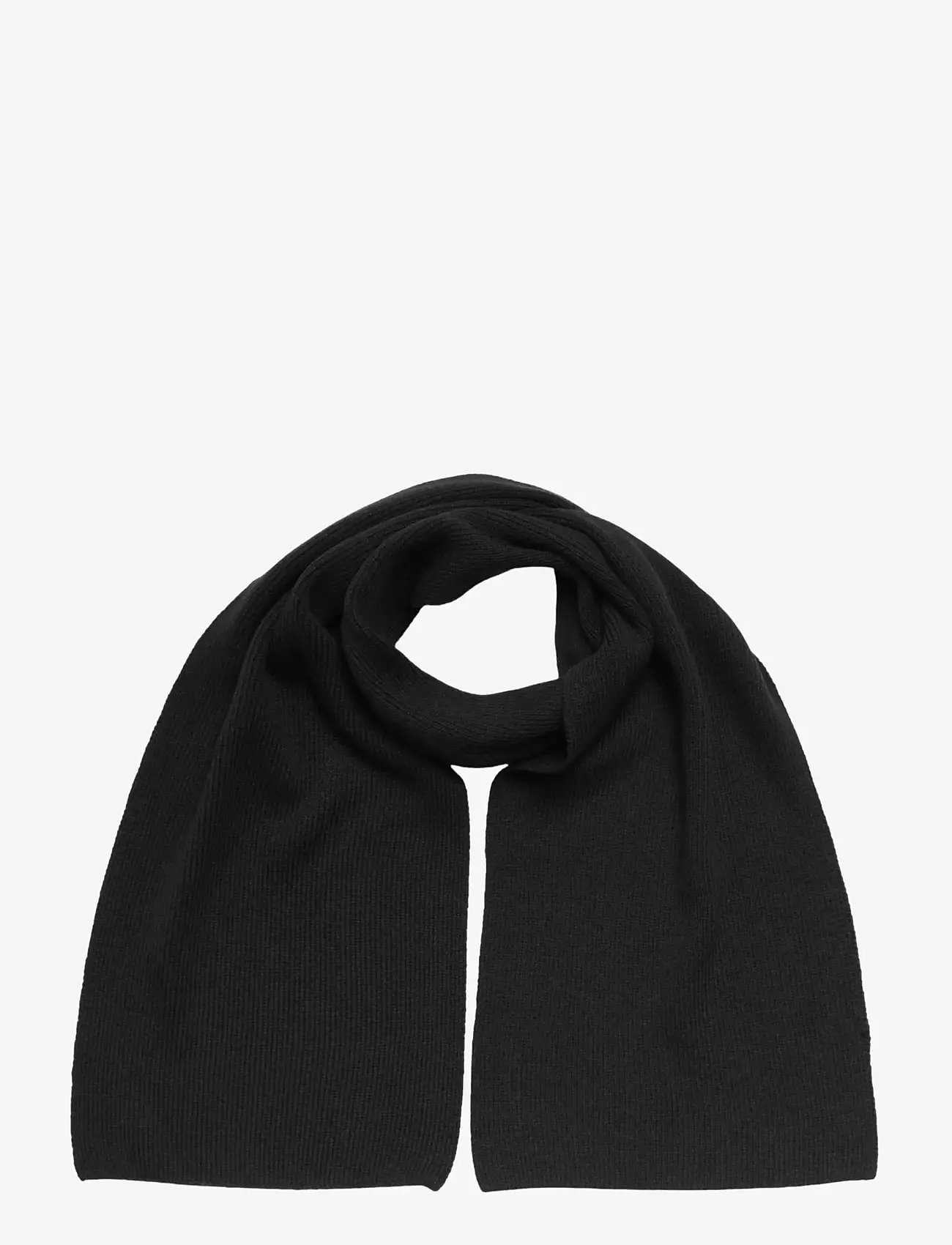 Selected - SLHCRAY WOOL BLEND SCARF - black - 1