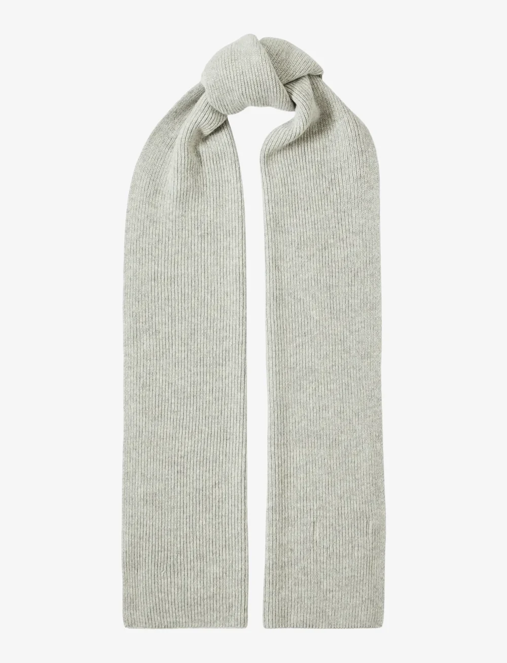Selected - SLHCRAY WOOL BLEND SCARF - halsdukar - light grey melange - 1