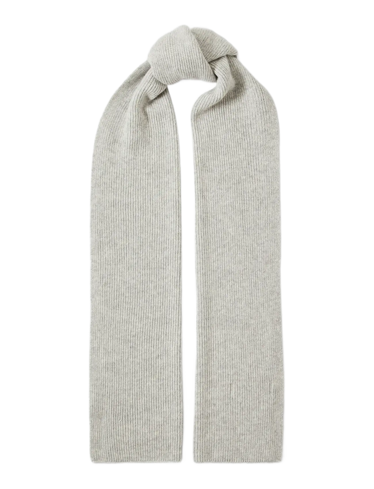 Selected - SLHCRAY WOOL BLEND SCARF - light grey melange - 2