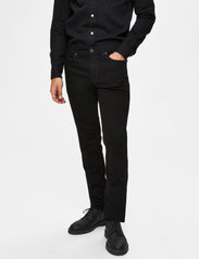 Selected Homme - SLHSLIM-LEON 3031 B SUPER ST JNS J - slim jeans - black denim - 2