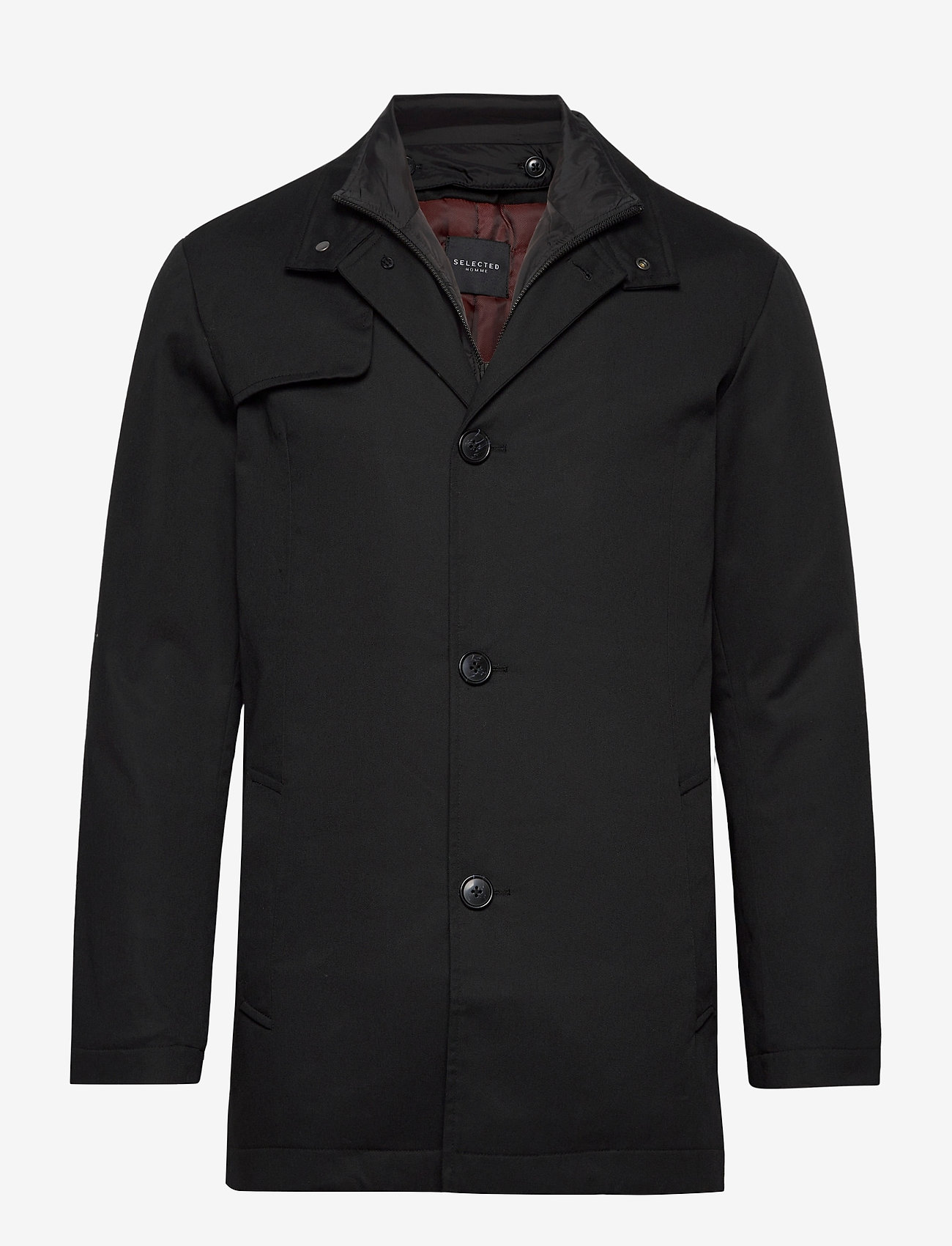 Selected Homme - SLHSIMON COAT BP - black - 0