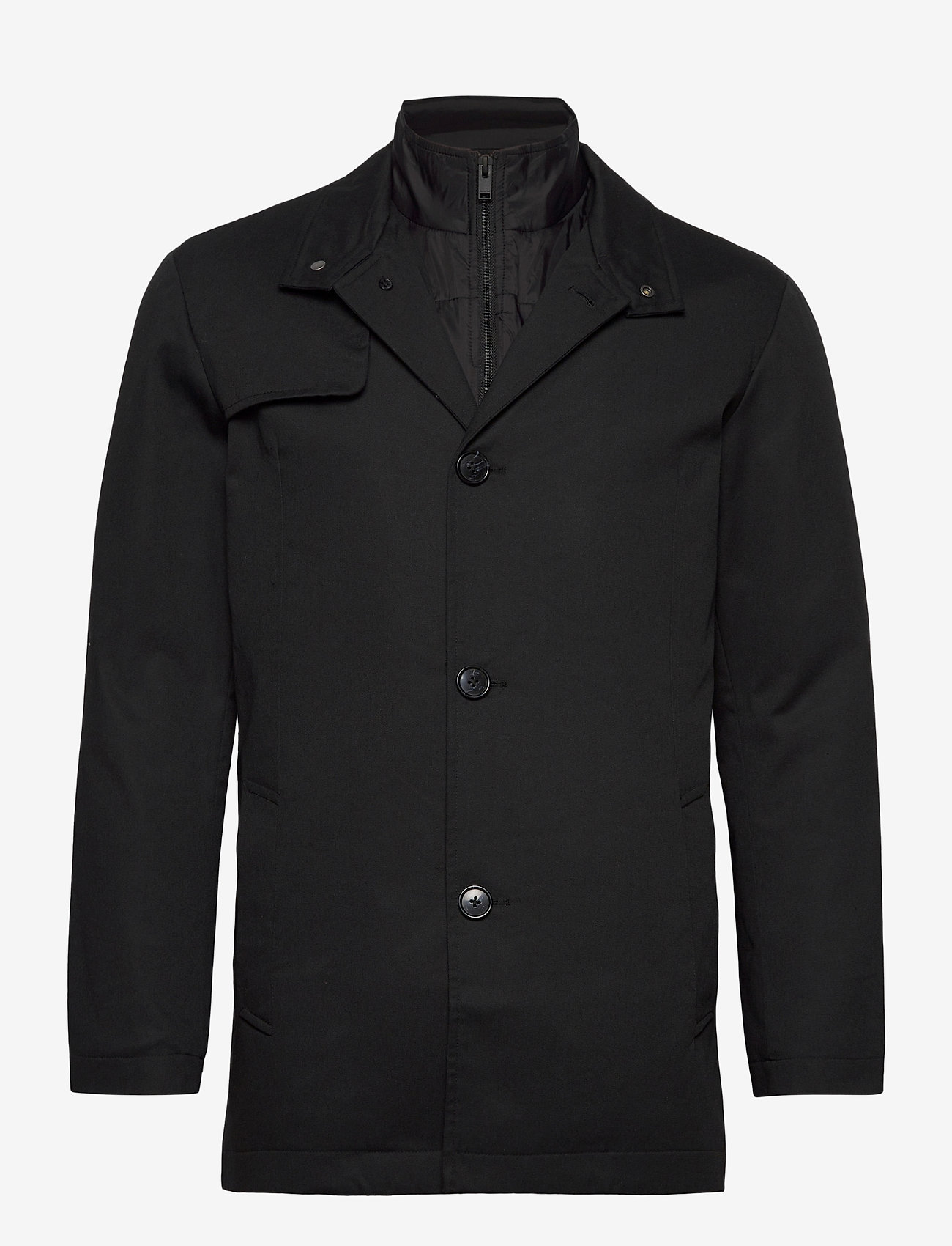 Selected Homme - SLHSIMON COAT BP - black - 1