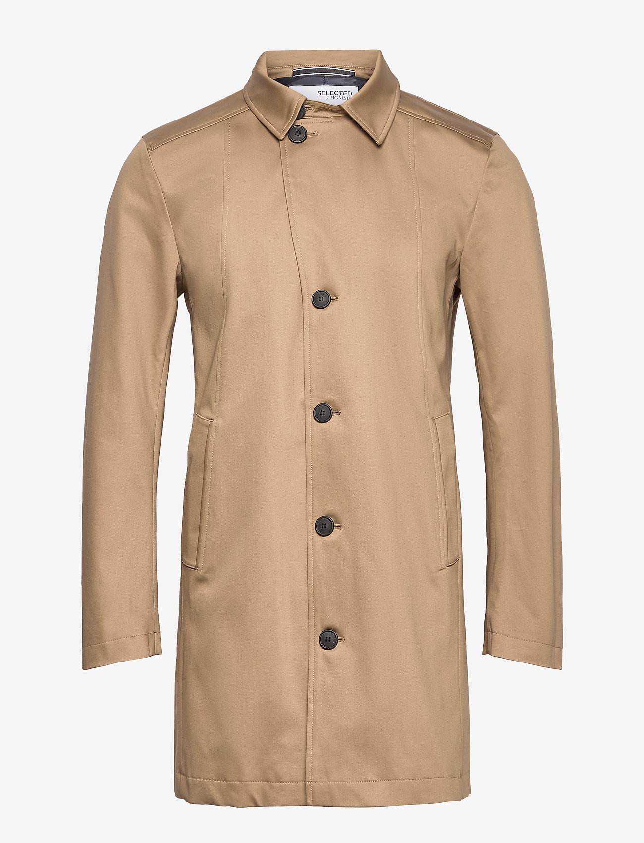Selected Homme - SLHNEW TIMELESS COAT - light coats - petrified oak - 0