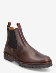 Selected Homme - SLHRICKY LEATHER CHELSEA BOOT B - gimtadienio dovanos - demitasse - 0