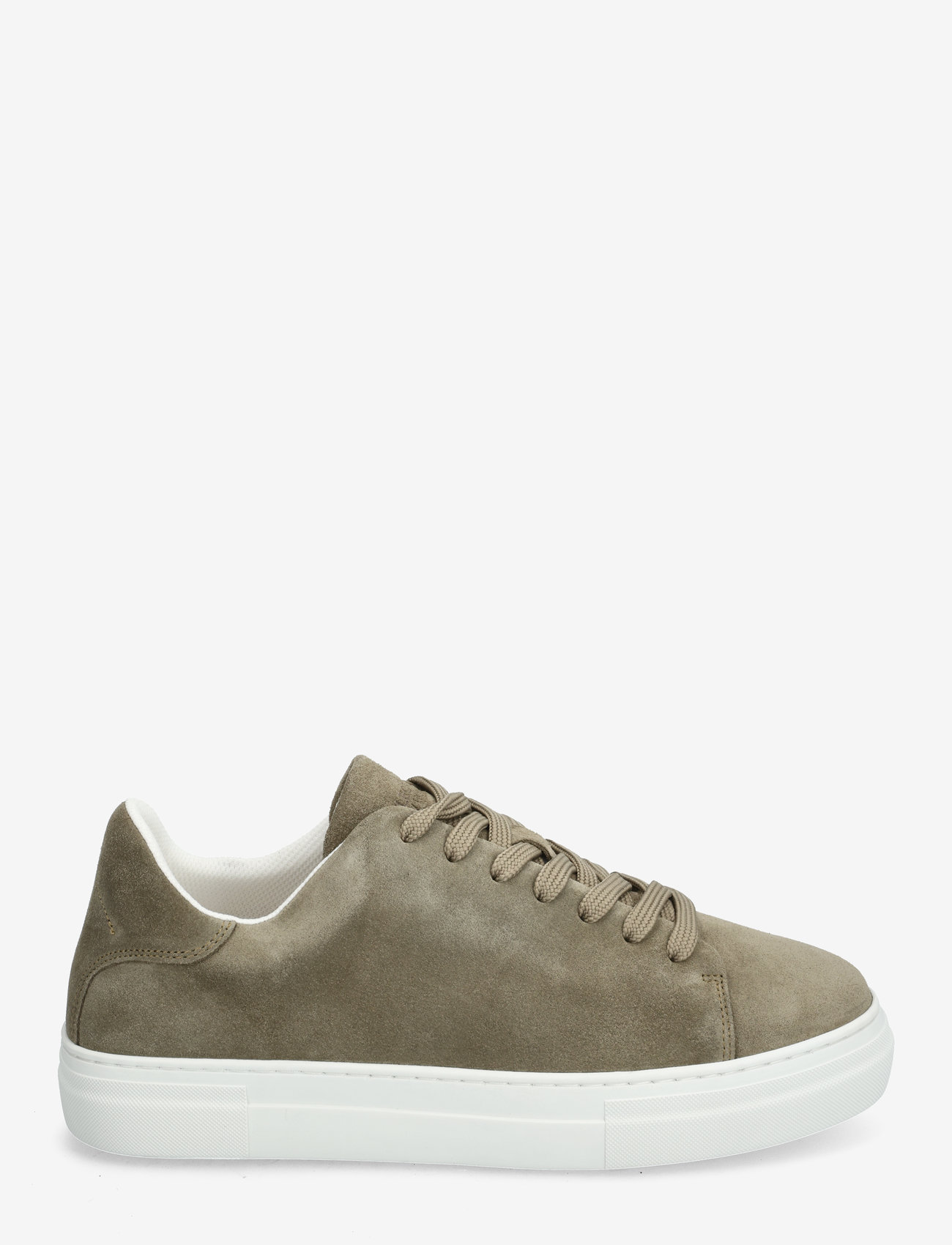 Selected Homme - SLHDAVID CHUNKY CLEAN SUEDE TRAINER B - lave sneakers - grape leaf - 1