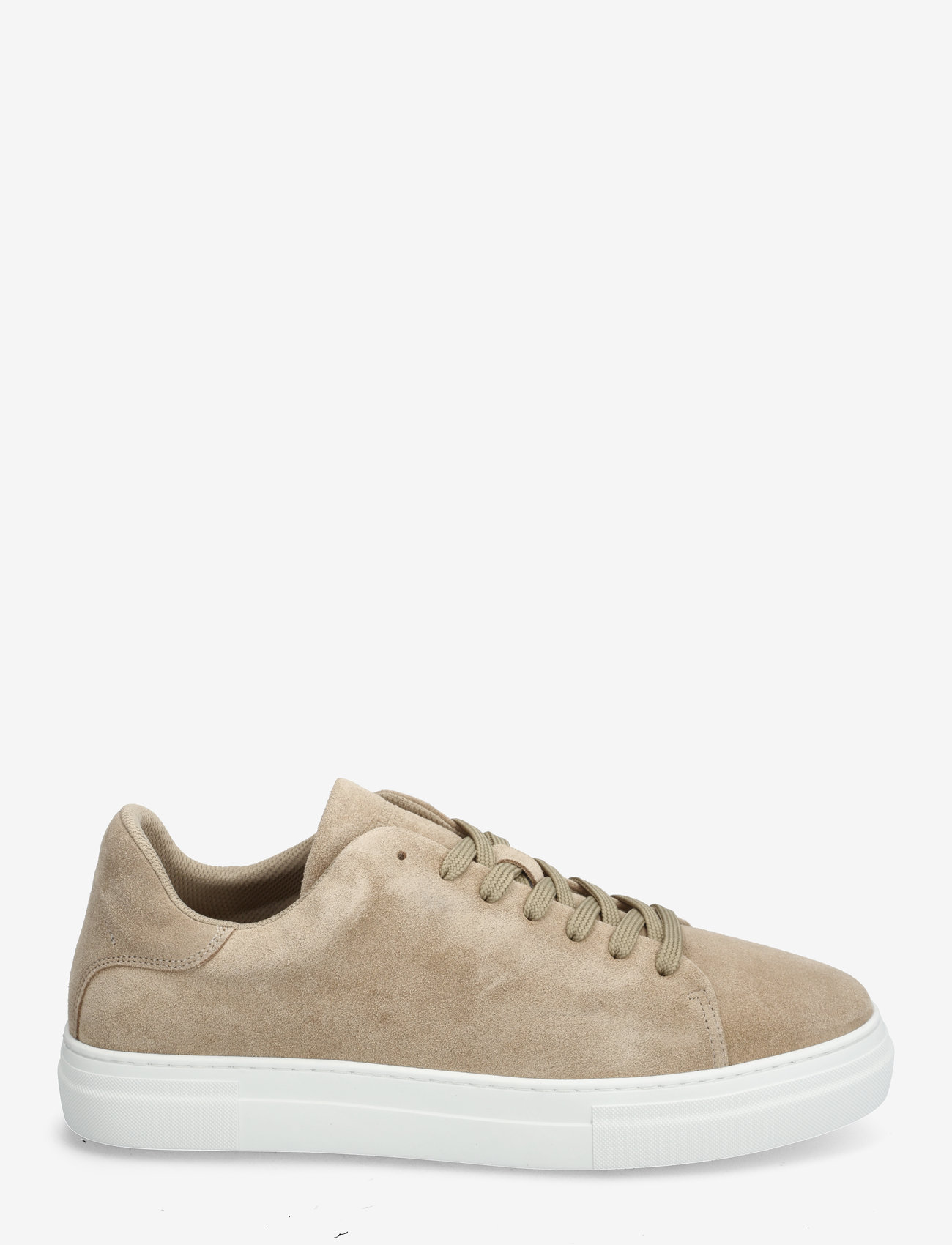 Selected Homme - SLHDAVID CHUNKY CLEAN SUEDE TRAINER B - low tops - sand - 1