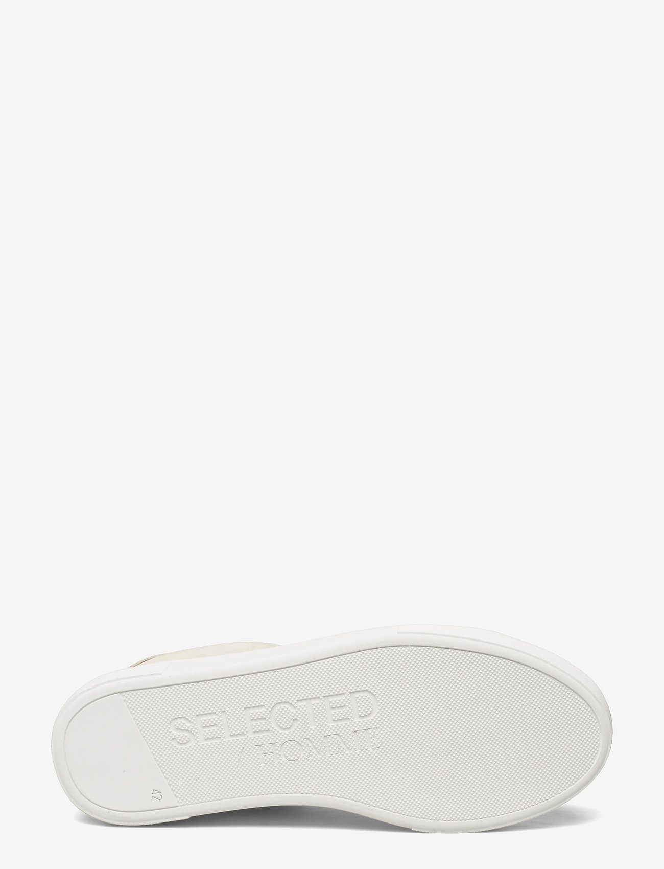 Selected Homme - SLHDAVID CHUNKY CLEAN  SUEDE TRAINER B - white - 4