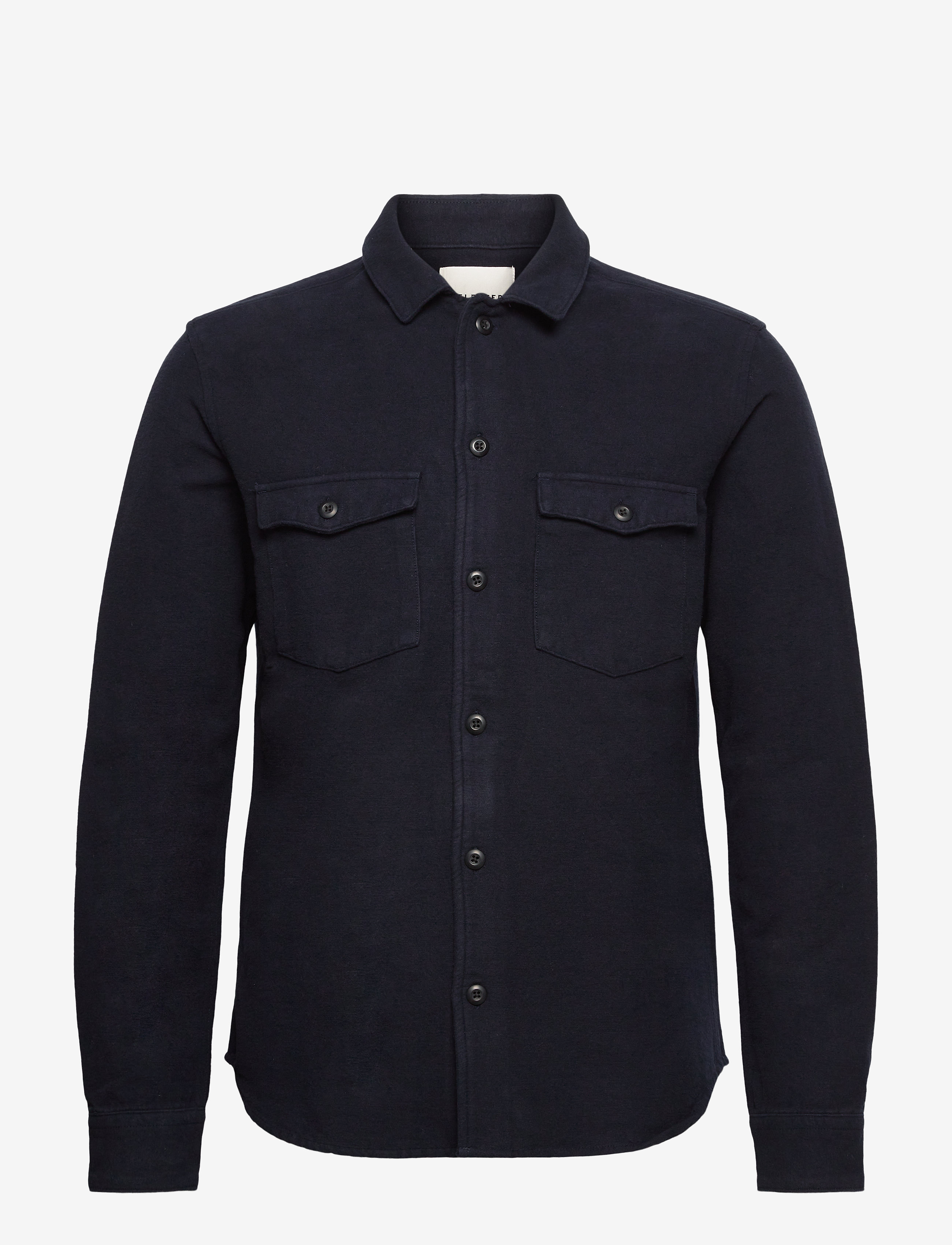 Selected Homme - SLHLOOSELUKE OVERSHIRT LS W - sky captain - 0