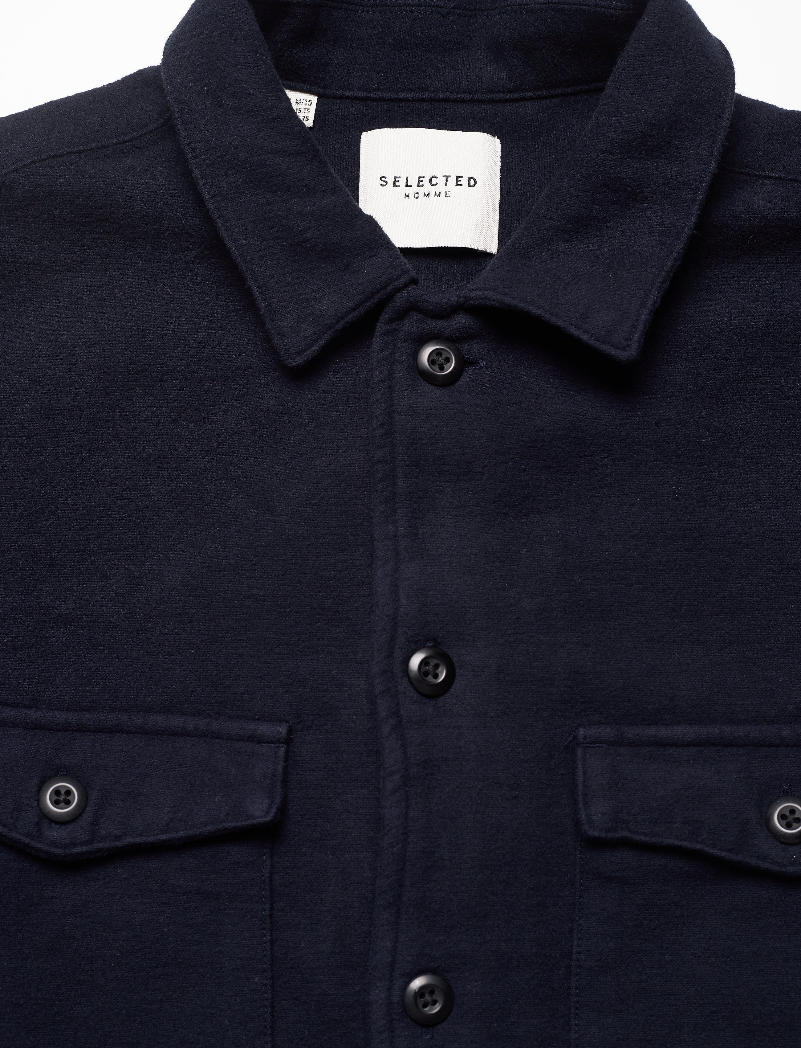 Selected Homme - SLHLOOSELUKE OVERSHIRT LS W - sky captain - 2
