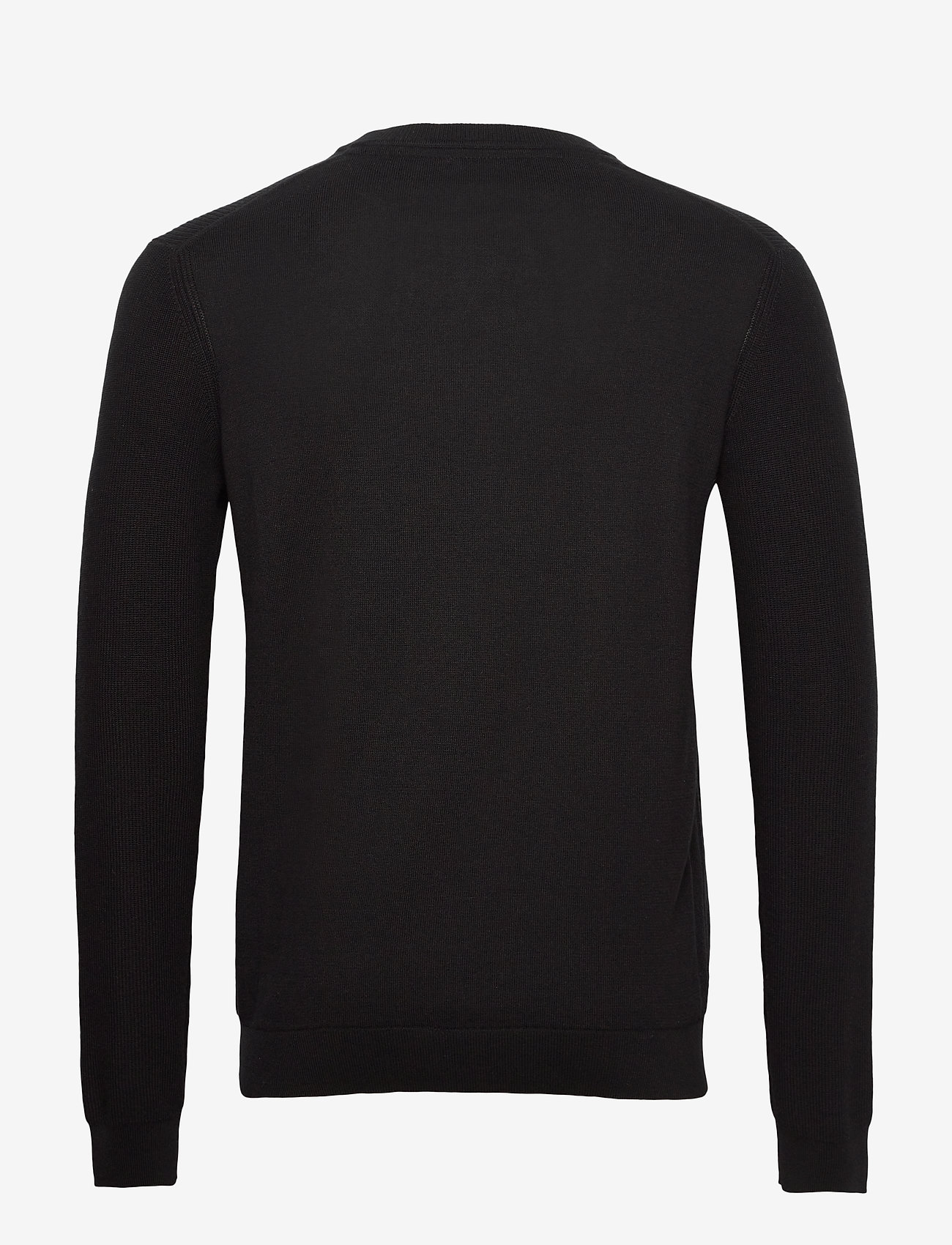 Selected Homme - SLHALLEN CREW NECK B CAMP - black - 1