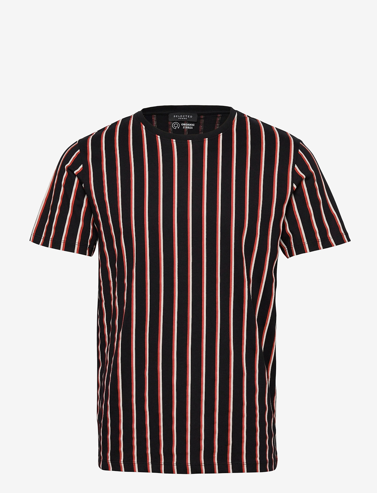 Selected Homme - SLHREGGRAHAM SS O-NECK TEE B EX - black - 0