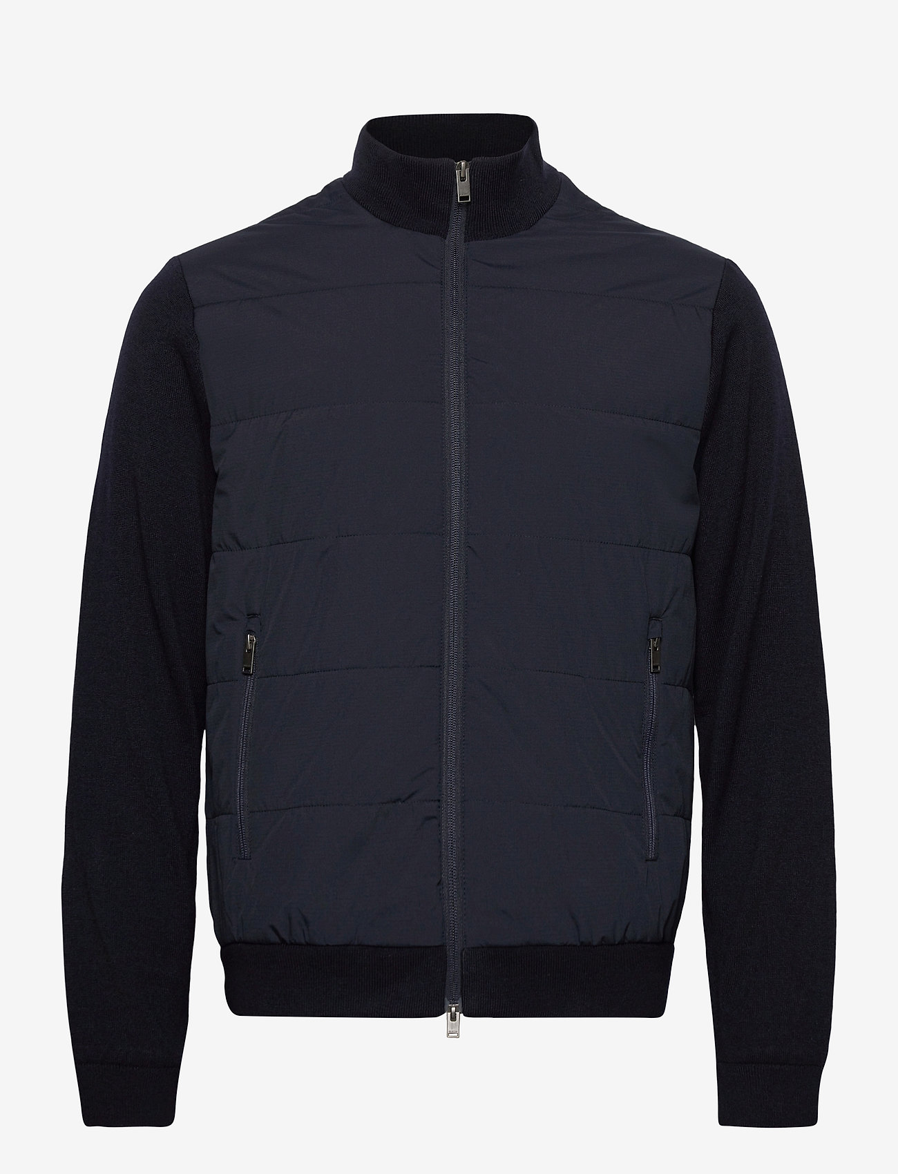 Selected Homme - SLHKNIT HYBRID JKT G - dark blue - 1