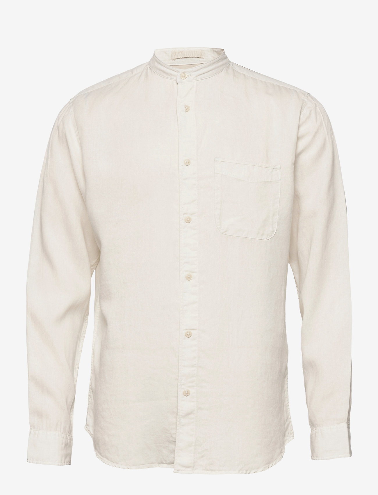 Selected Homme - SLHSLIMPASTEL-CHINA SHIRT LS W - egret - 0