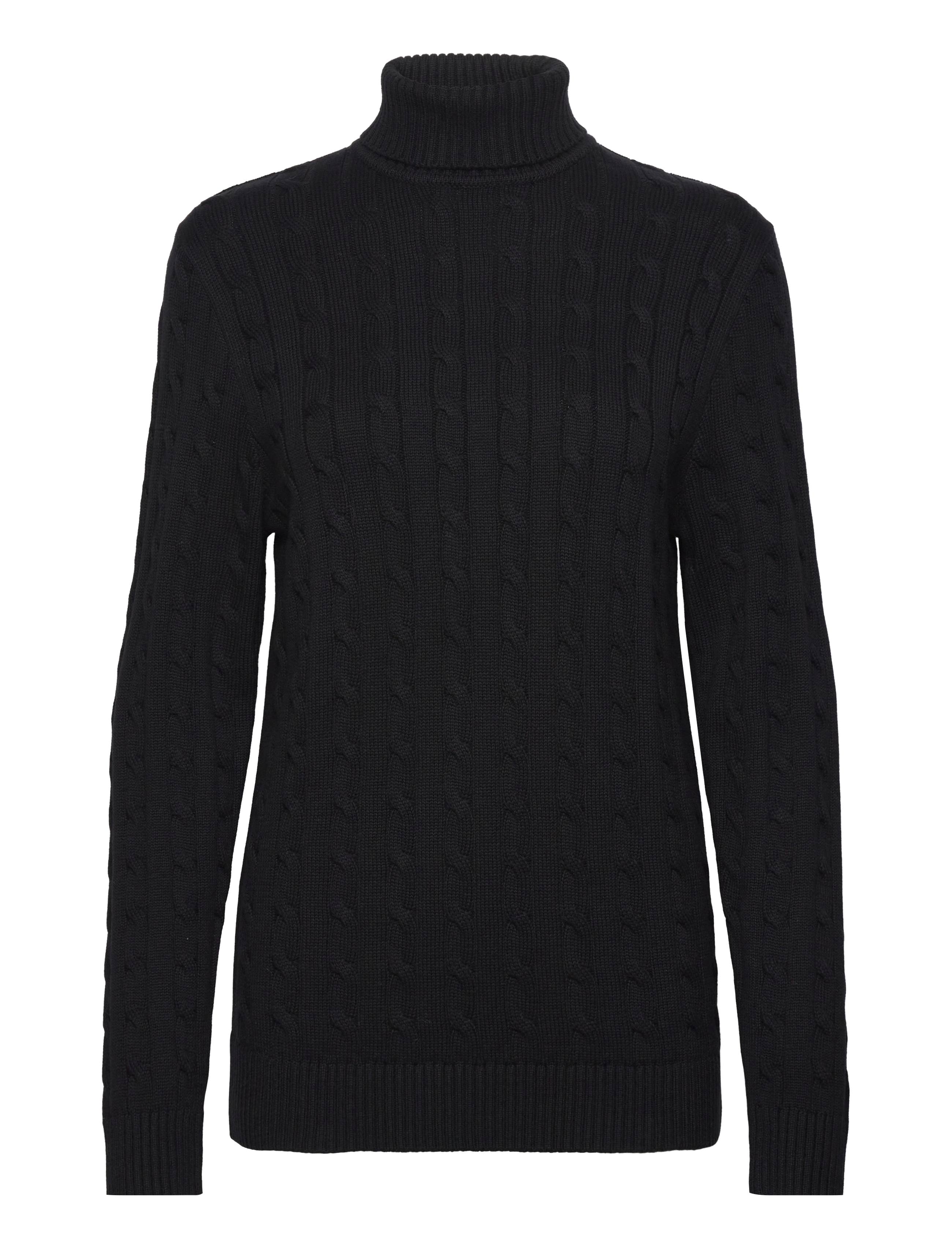 SELECTED Slhryan Structure Roll Neck Schwarz - S - Herren