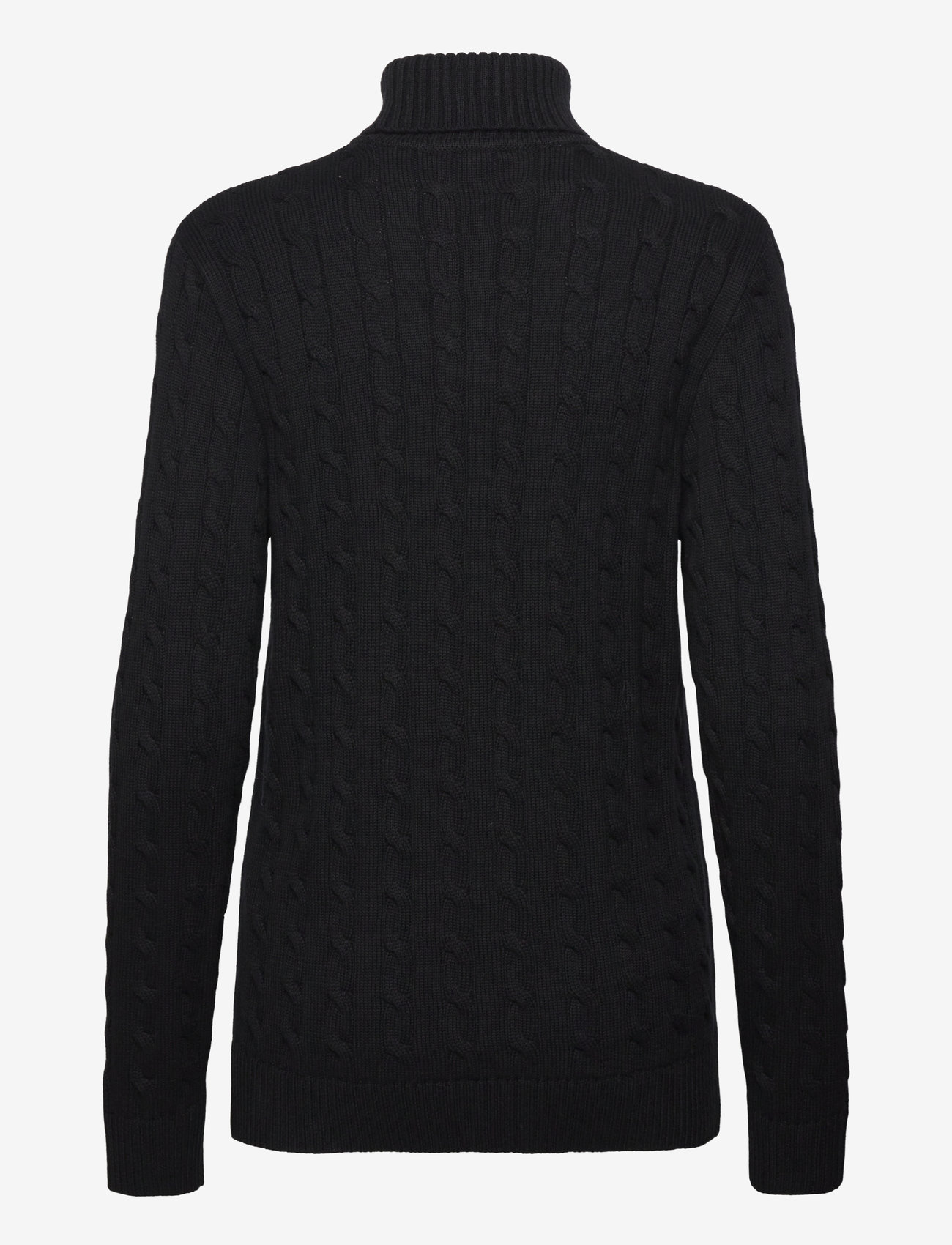 Selected - SLHRYAN STRUCTURE ROLL NECK - autumn clothing - black - 1