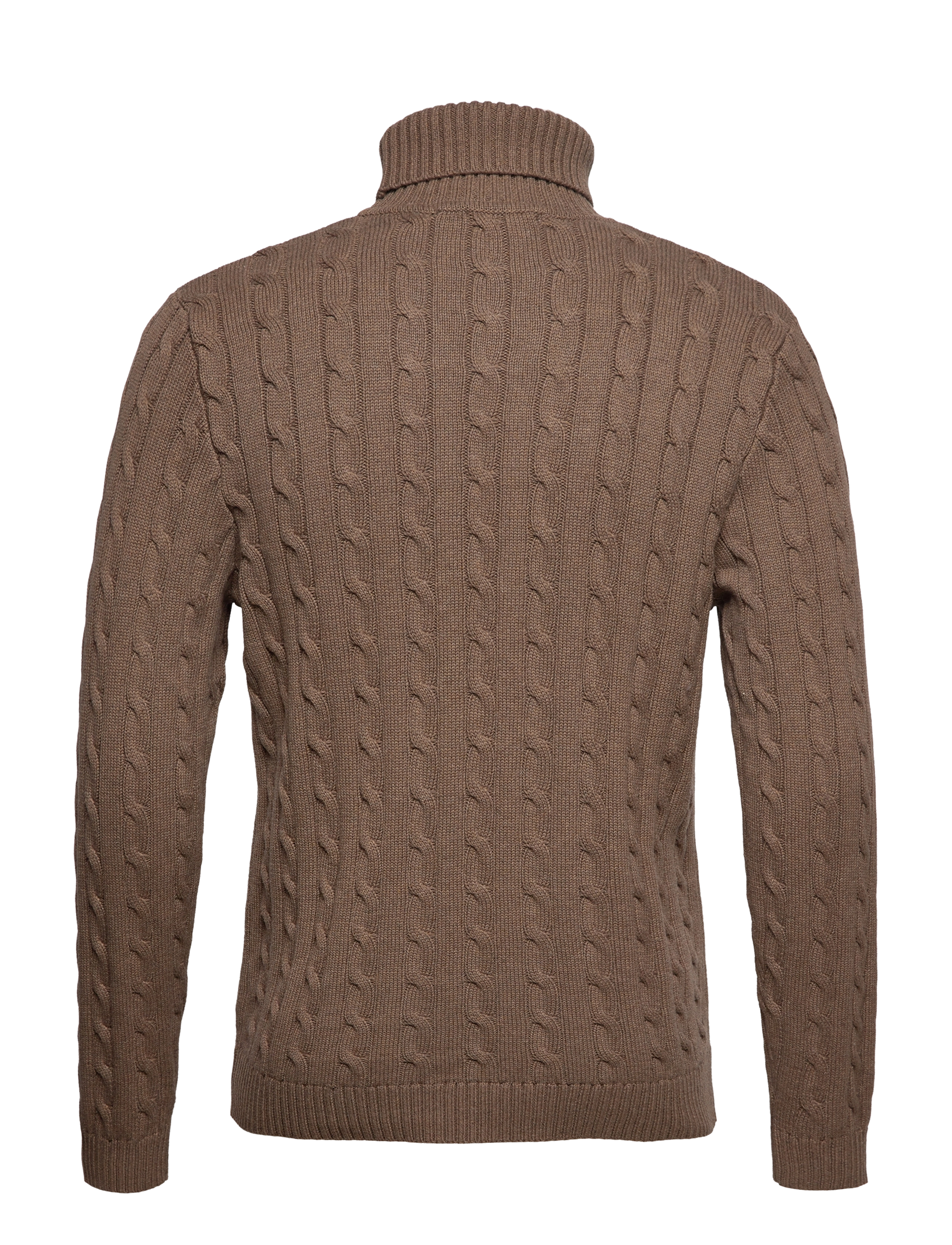 Selected - SLHRYAN STRUCTURE ROLL NECK - turtleneck - teak - 1